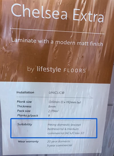 flooring class ratings